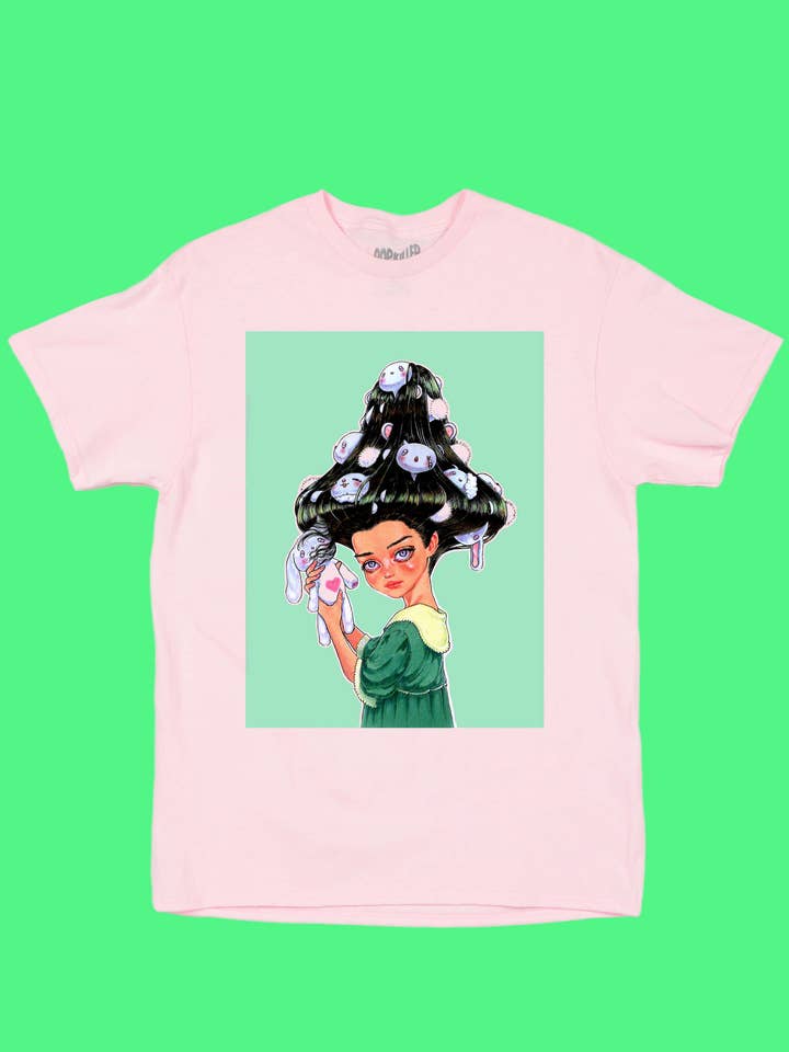 Série d'artistes Popkiller T-shirt classique Cogumeli Mushroom Girl pour la vente par Popkiller