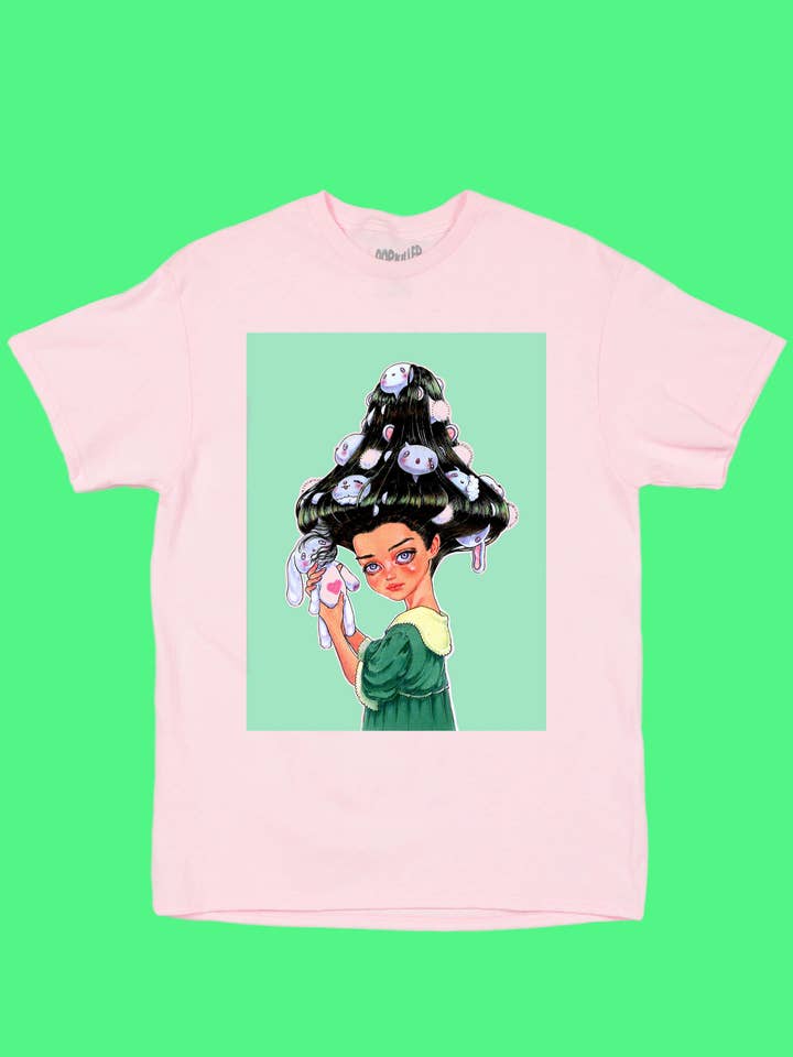 Popkiller Artist Series Cogumeli Mushroom Girl Classic T-shirt for wholesale by Popkiller