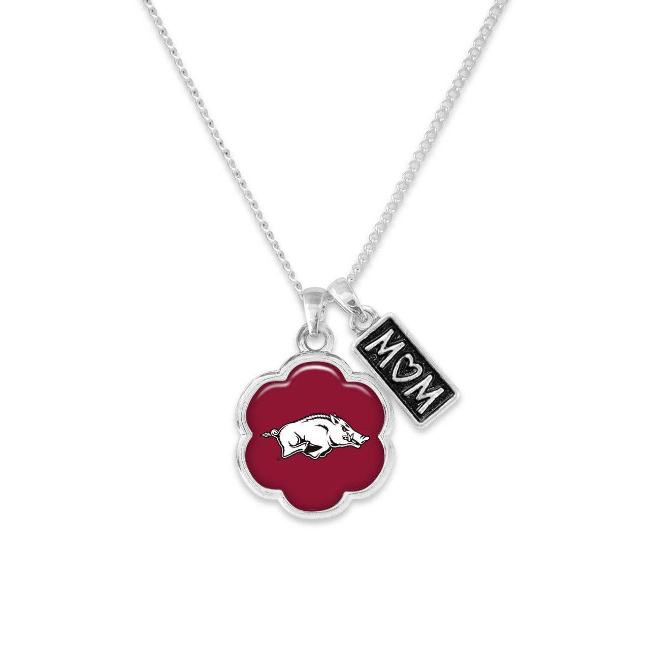 OBX Prep - Wholesale Pendant/Charm Necklace - Collegiate Officially Licensed Charm Necklace - Va Tech, Mic3