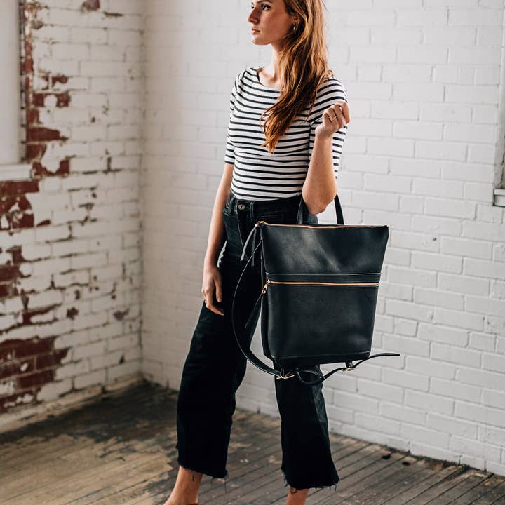 LIZ RIDEN - Wholesale Backpack - Women's - Backpack-Black5