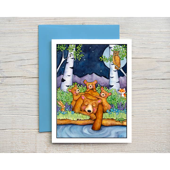 Days End Notecard for wholesale by Simply Savory Art