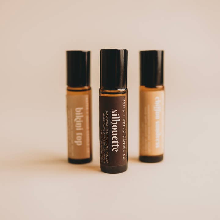 Aster + Indigo Candle Co. - Wholesale Roll-On Fragrance - Silhouette | Perfume Oil Roller
