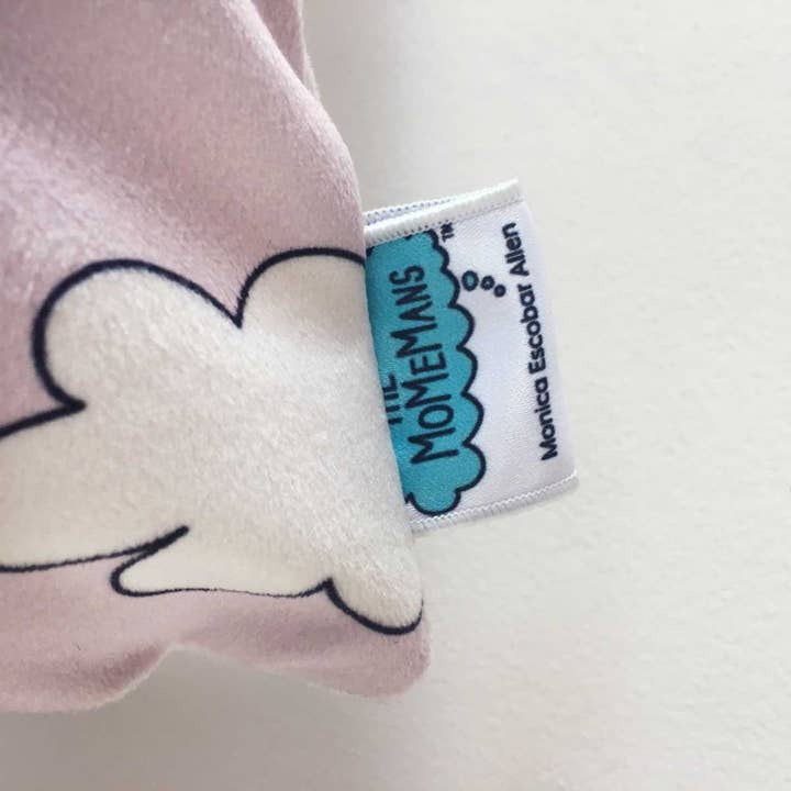 The MoMeMans - Wholesale Throw/Decorative Pillow - Cloud Birds Velveteen Pillow5