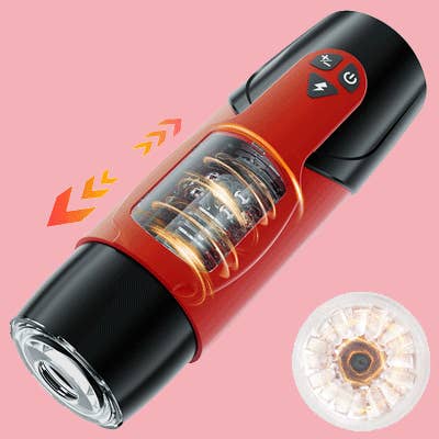 Playful Toy Wholesale - Wholesale Sex Toy - Automatic Telescopic Rotation Blowjob Masturbator