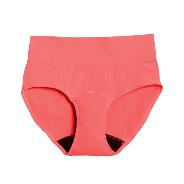 A Cintura Alta para o Período. em Tecido Elástico Desportivo. Para Fluxos Intensos - Unidade Individual em Saco de Polietileno por atacado de The Period Company