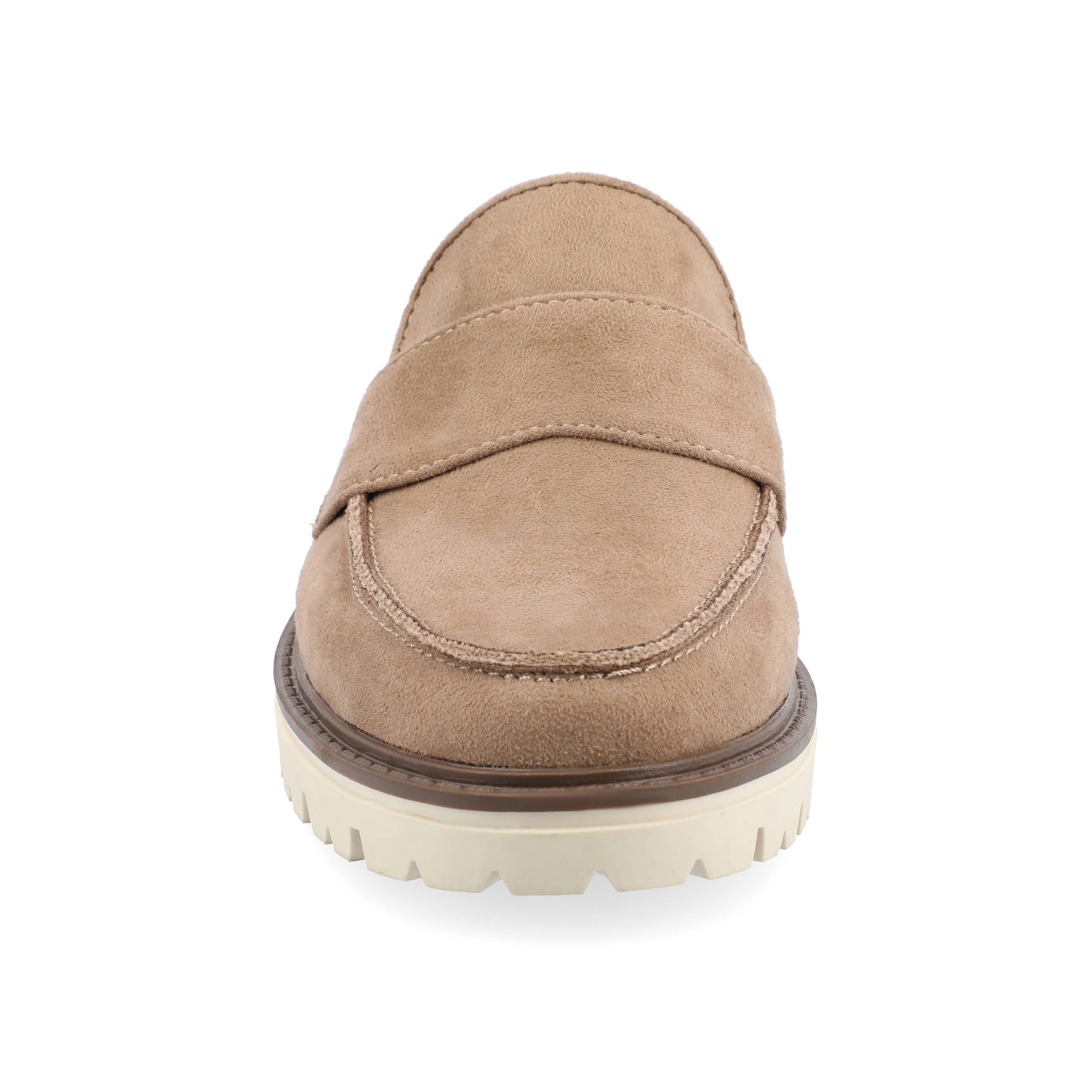 Journee - Wholesale Flats - Women's - Miycah Muled Loafer Flats In Faux Suede9