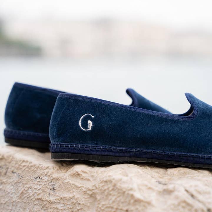 Gondolina Shoes - Wholesale Flats - Women's - Bucintoro ocean blue loafers