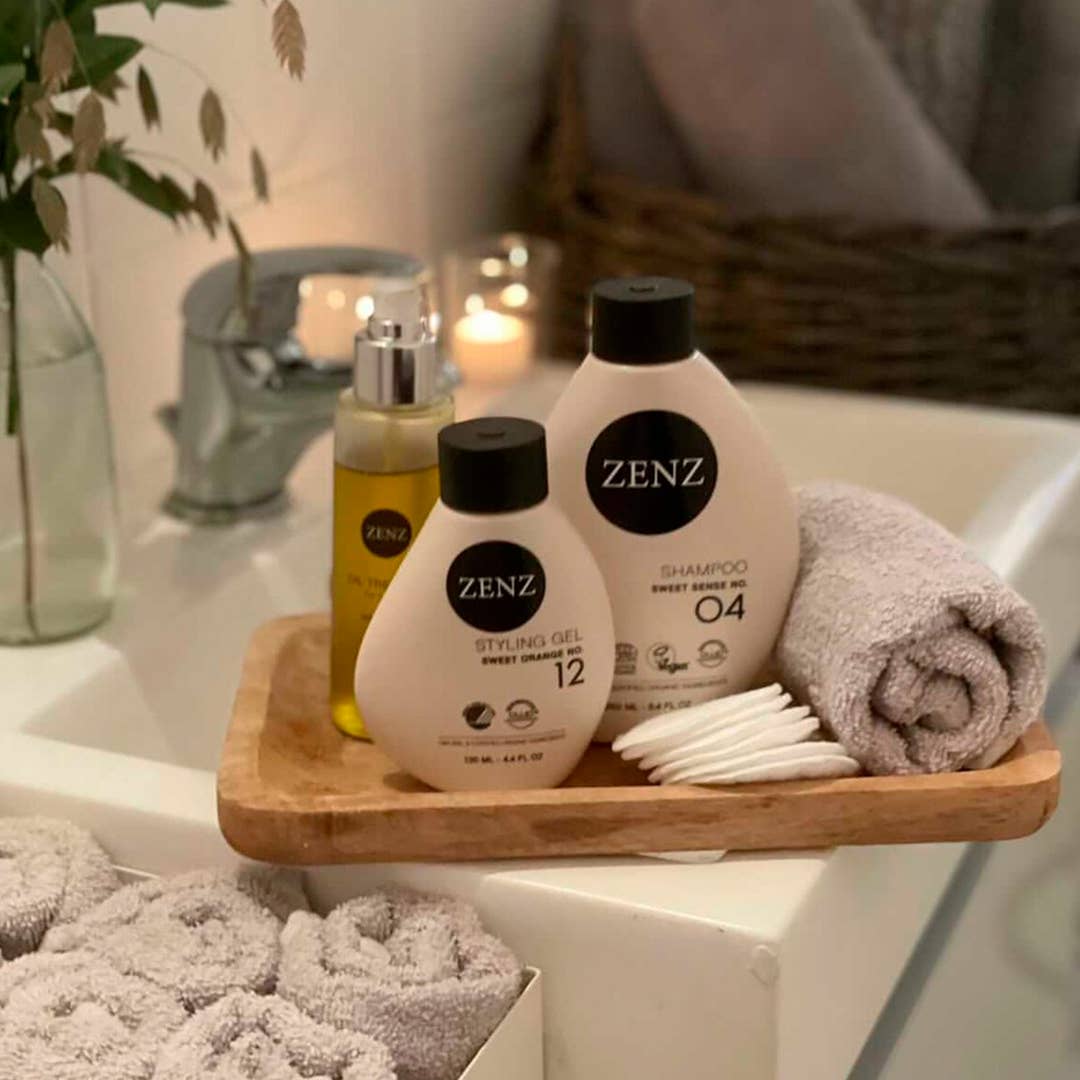 ZENZ Organic Products - Wholesale Haarstyling gel/mousse - Zorgzame Stylinggel Sweet Orange nr. 12 - 130 ml1