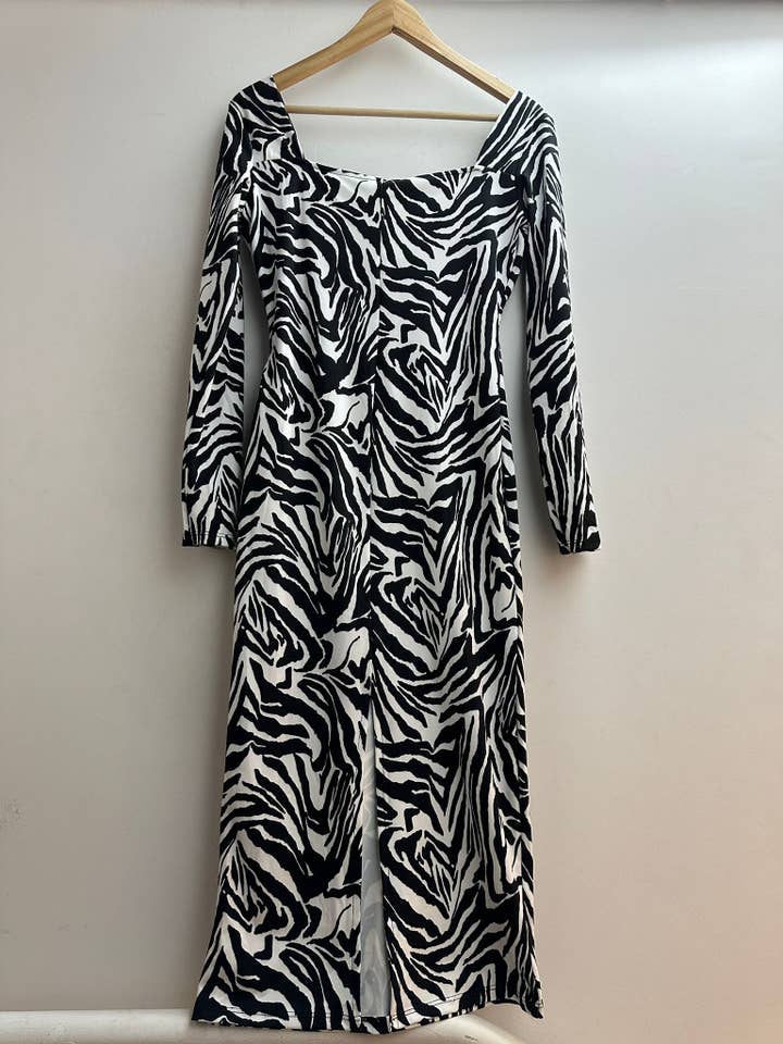 LORIANE - Wholesale Dress - Women's - 9733 Mid-length fitted dress4