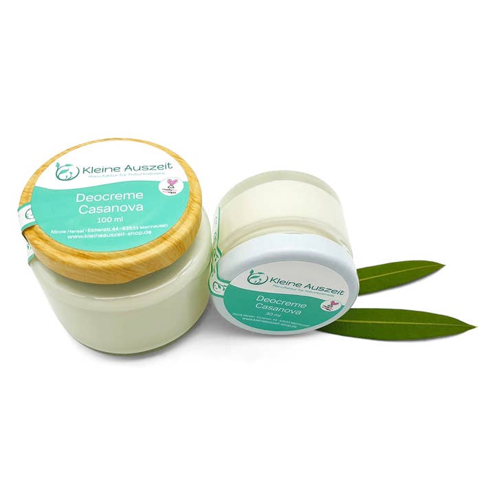 Casanova deodorant kräm - 30 ml för wholesale av Kleine Auszeit Manufaktur