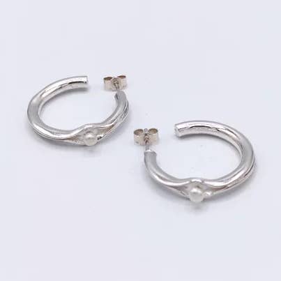 Silver Caprice örhänge för wholesale av Morgan Lou