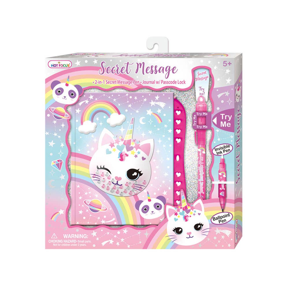 AJ Aguiar - Wholesale DIY Craft Kit - Kids - Caticorn Daily Secret Message