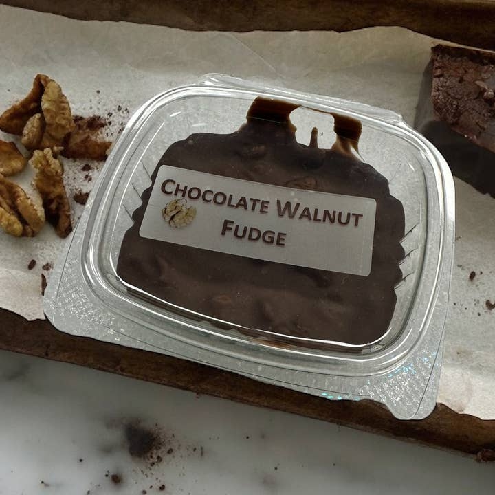 Chocolate Walnut Fudge for wholesale by Speach Family Candy Shoppe