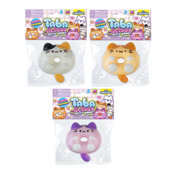 Orb Toys - Wholesale Squishy Toy - Kids & Baby - Taba-licious Kitty Donut