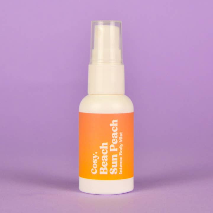 Beach Sun Peach 30ml Intense Body Mist voor wholesale door Cosy Cosmetics