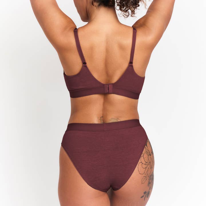 Sour Cherry Mid-Rise Brief for wholesale on Faire3