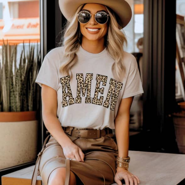 Amen DTF or Sublimation Transfer for wholesale by Sweet and Sassy Tees