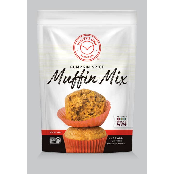 Gluten Free Pumpkin Spice Muffin Mix for wholesale by KAKOOKIES