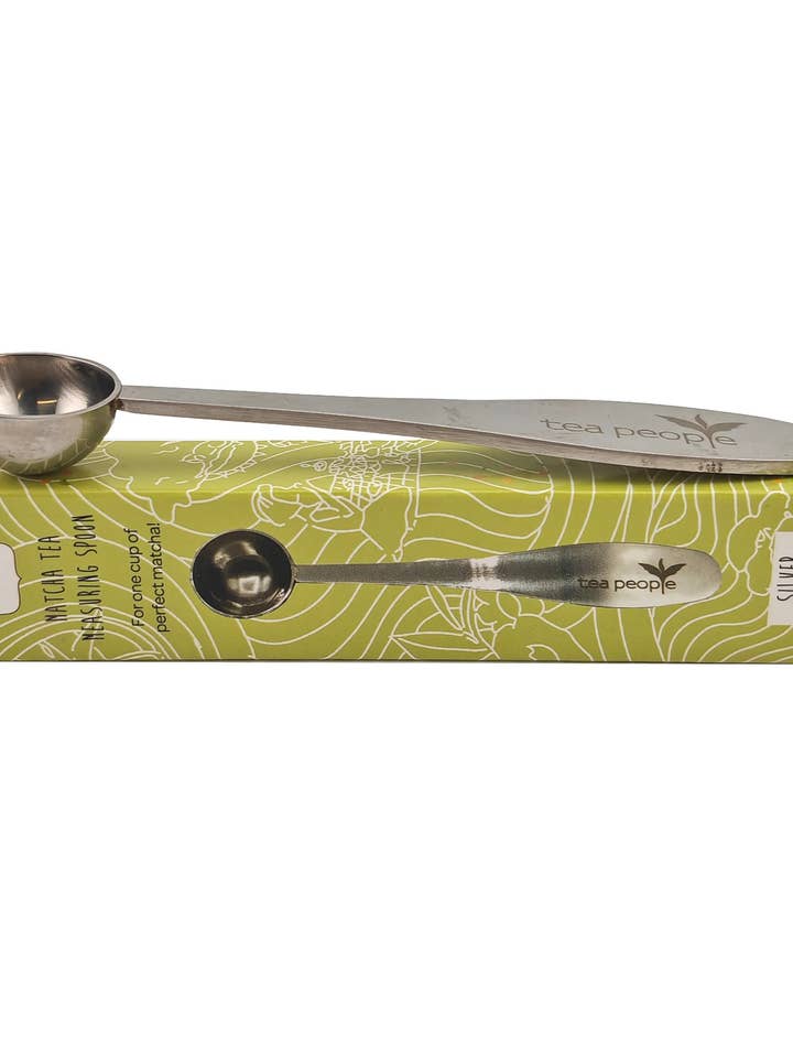 Matcha Tea Measuring Spoon - Silver for wholesale by Tea People