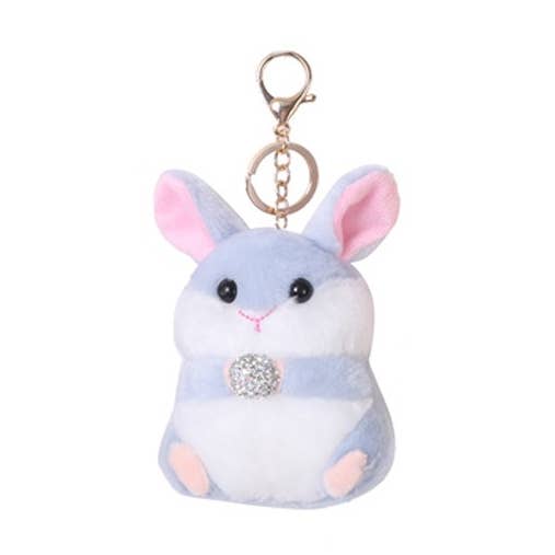 Nima Accessories Inc - Venta al por mayor Llavero - Mujer - Llavero de Moda con Hámster de Peluche0