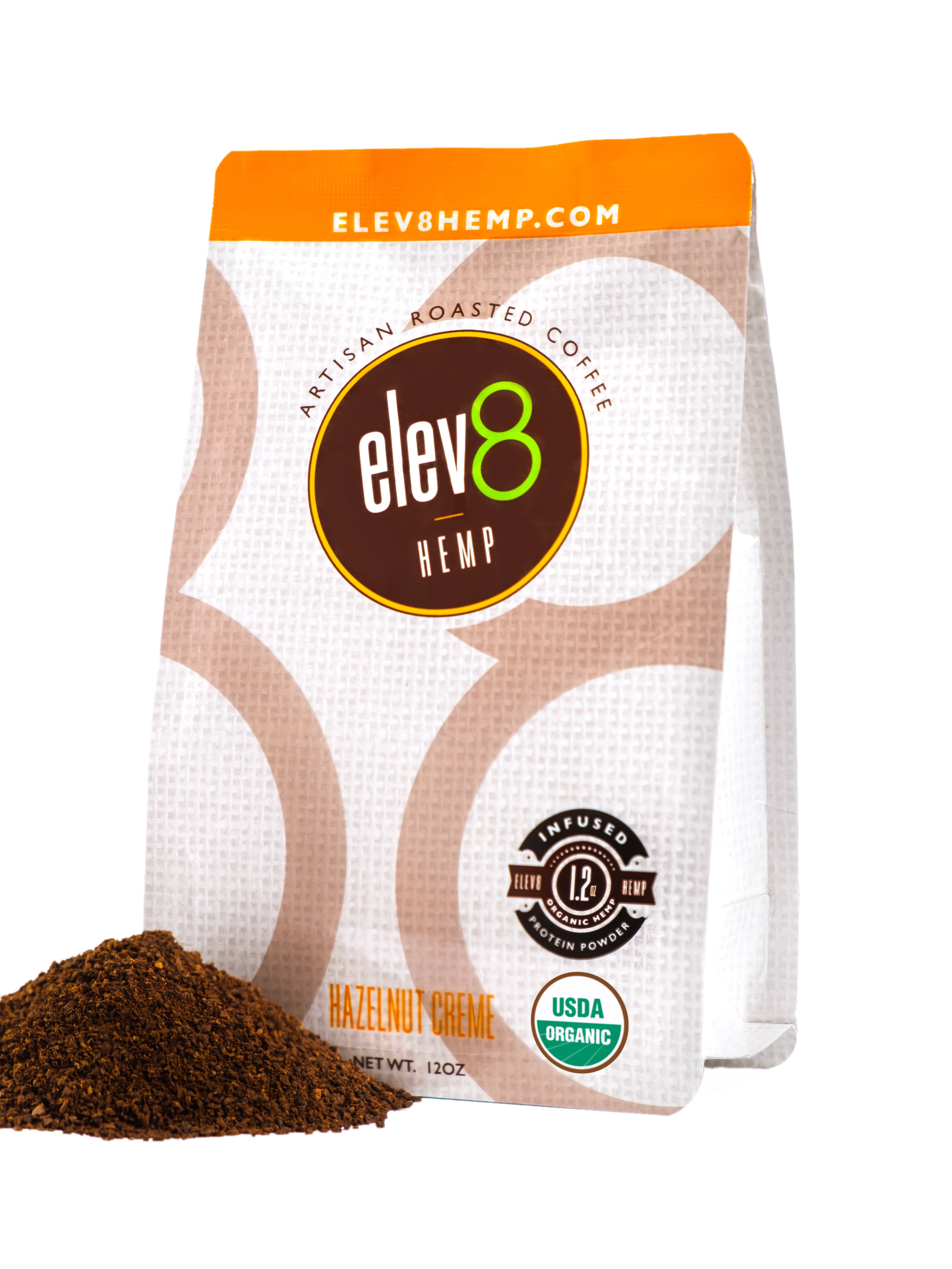 Elev8 Hemp – wholesale Ground coffee – Elev8 Hemp Organic Coffee - 6 Flavors8