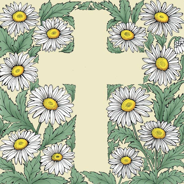 Daisy Cross for wholesale by Alff a Bet Design