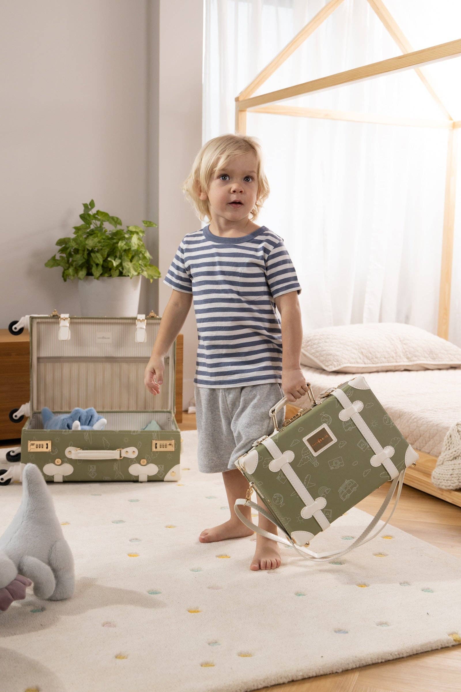 Coco Village – wholesale Toy set – Kids – Vegan Leather Play Suitcase - Travel3