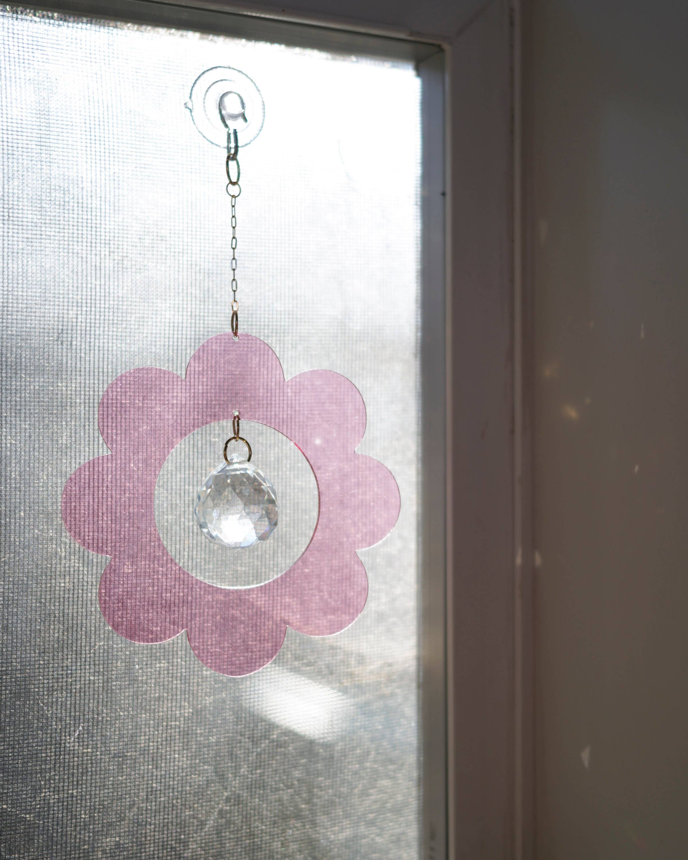 Hustle Home Décor - Wholesale Suncatcher - Retro Flower Sun Catcher10