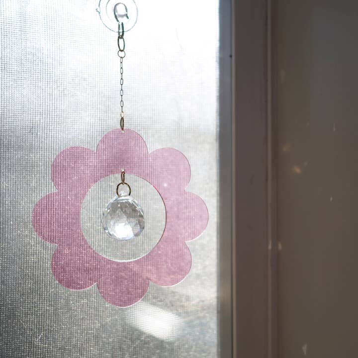 Hustle Home Décor - Wholesale Suncatcher - Retro Flower Sun Catcher10