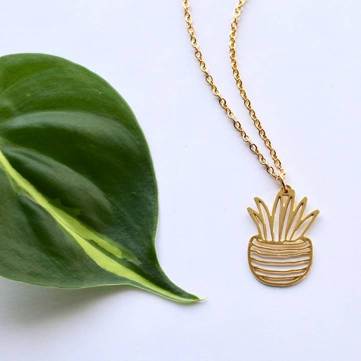 Snake Plant Plant Ketting voor wholesale door Vintage Acorn