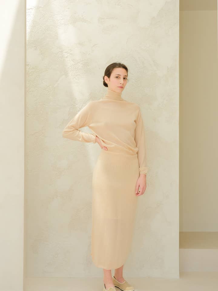 Lèmme - Vendita all'ingrosso Vestito - Donna - Abito in lana merino extrafine (maglia 3D)16