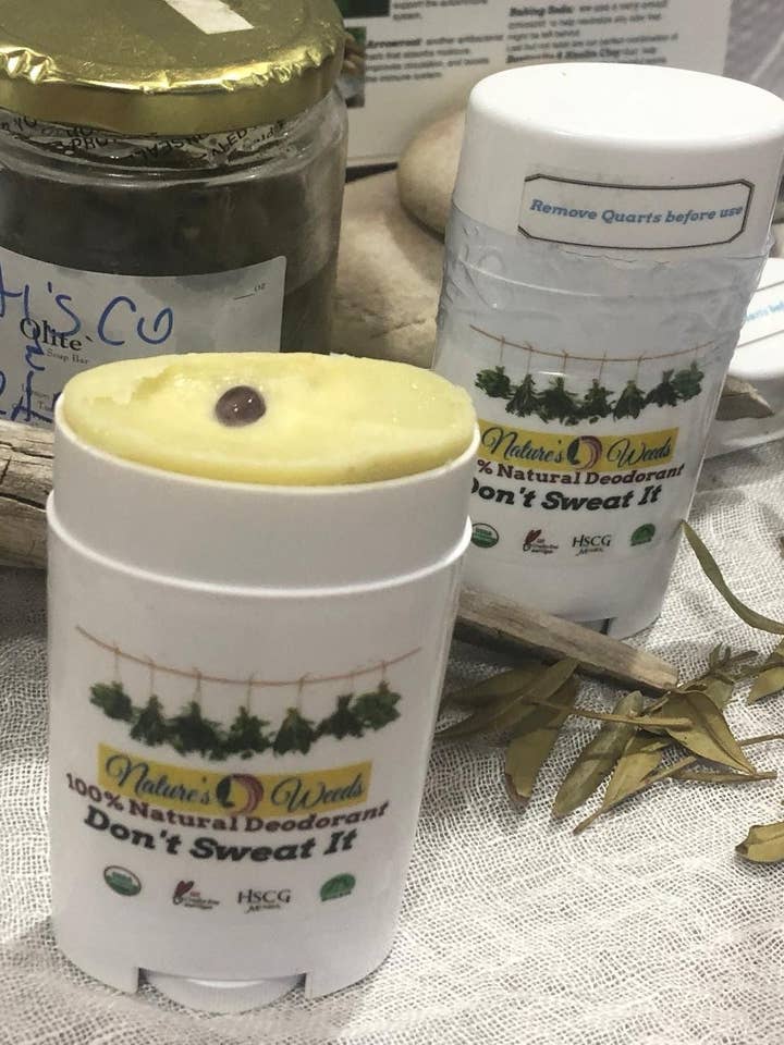 Natural Non Toxic Deodorant for wholesale by Nature's Weeds Organics