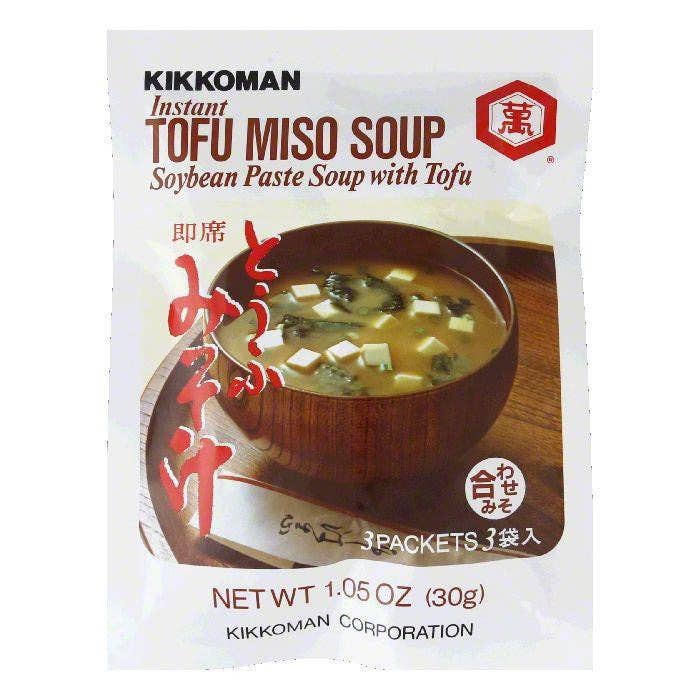 Kikkoman Instant Soup Mix Tofu Miso for wholesale by KeHE Distributors, LLC