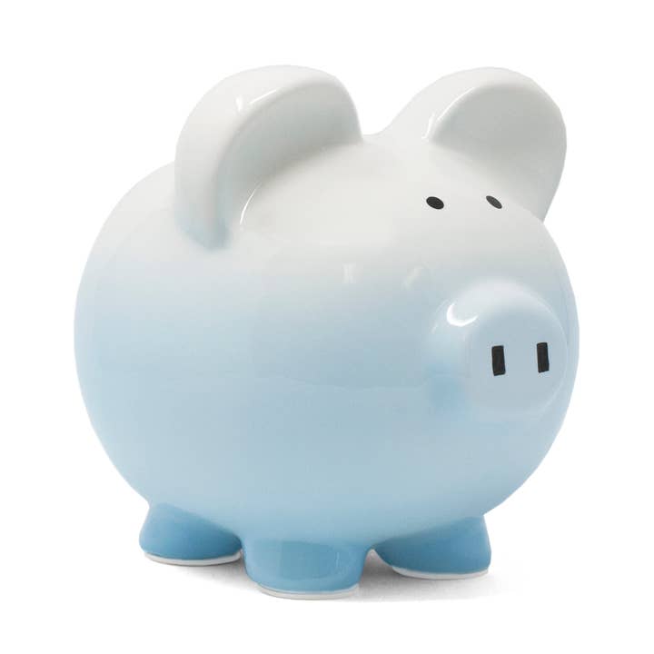 Salvadanaio sfumato blu per la vendita all'ingrosso da parte di Child To Cherish®