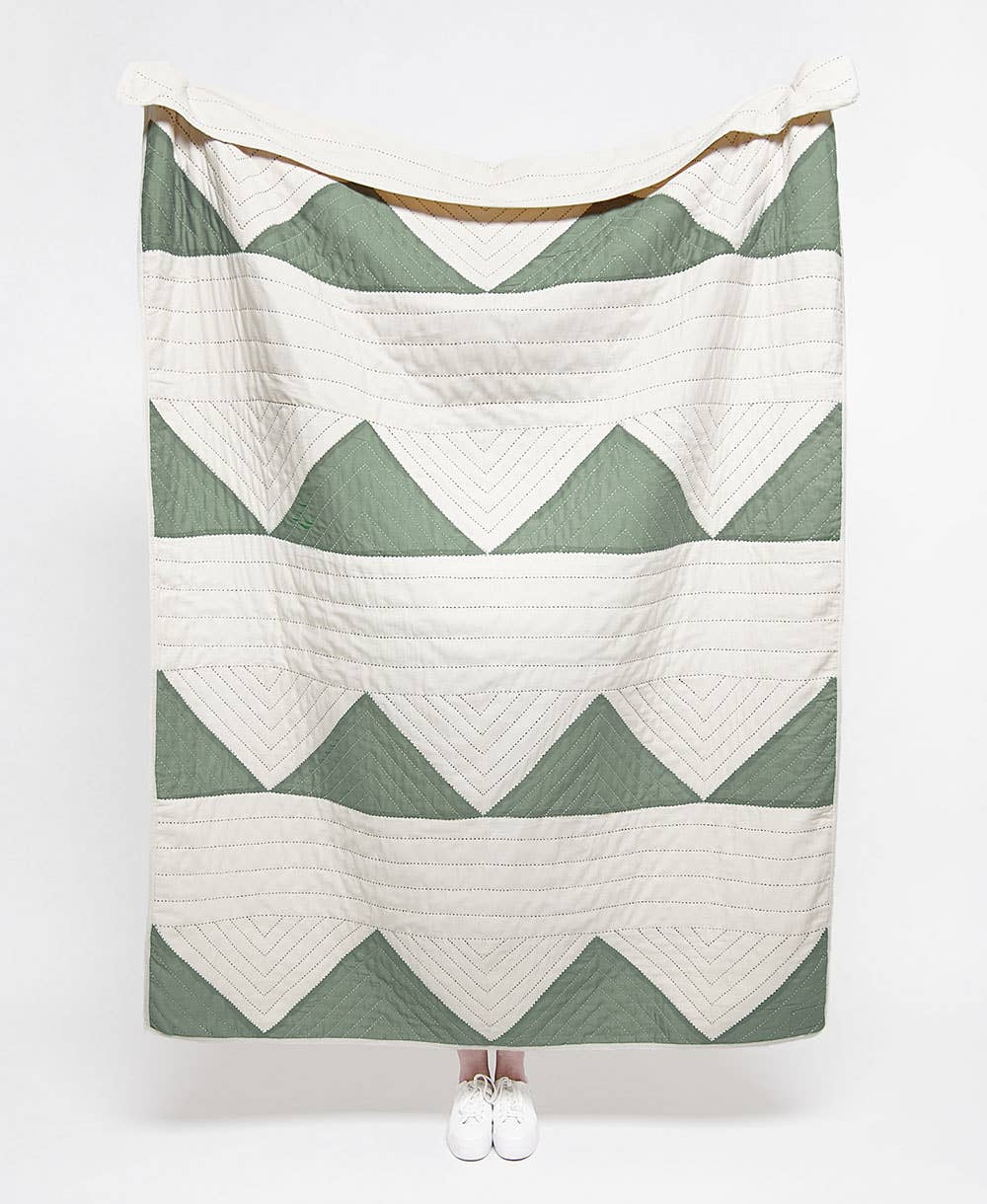 Anchal - Wholesale Throw Blanket - Triangle Quilt Throw12