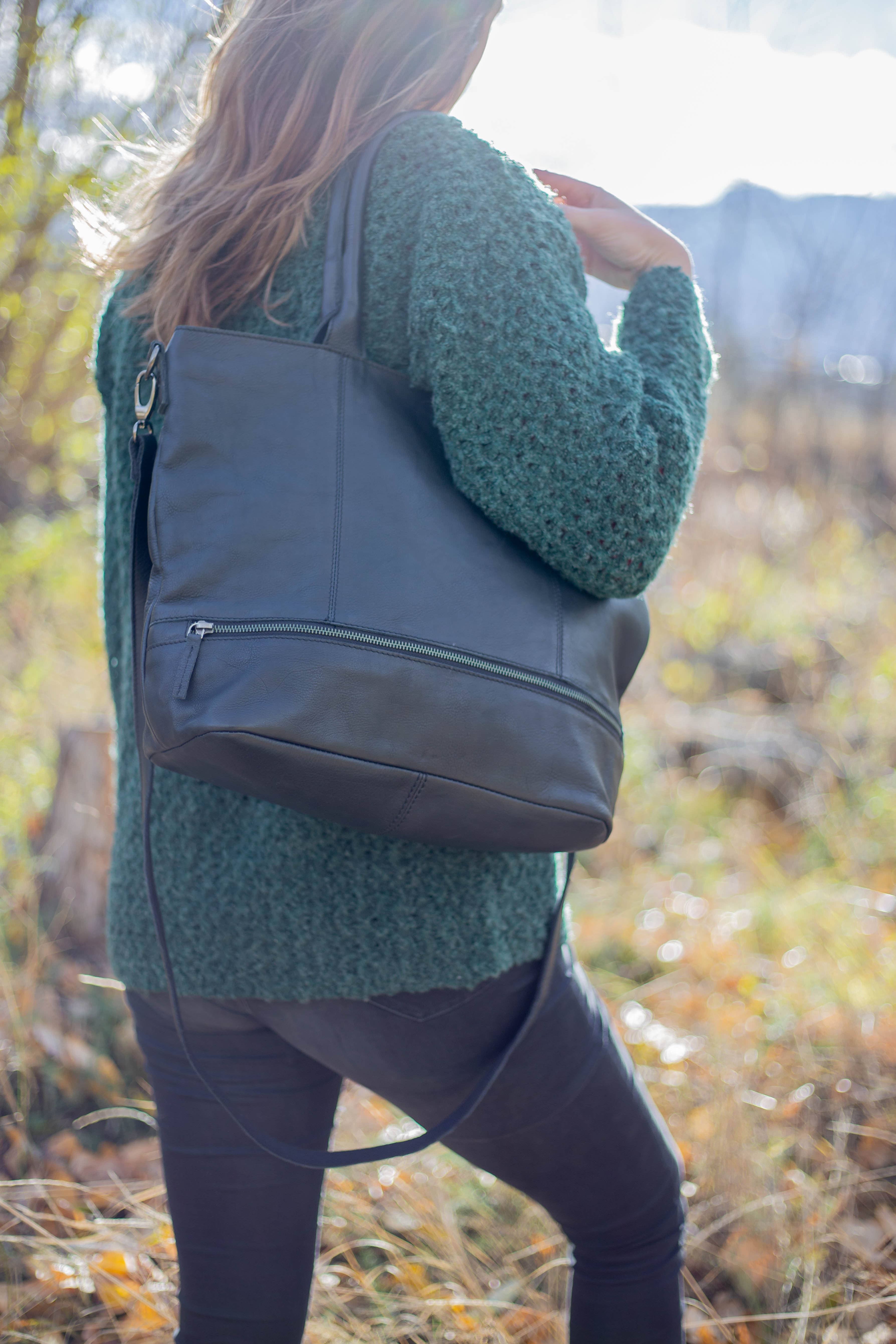 Keaan Leather Goods - Wholesale Tote Bag - Women's - [EMILIA] TOTE/SHOPPER & CROSSBODY | SUPER SOFT NAPPA LEATHER17