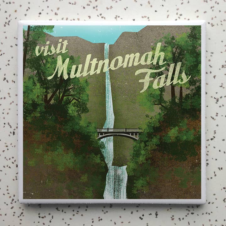 Multnomah Falls Underlägg för wholesale av Robot Candy