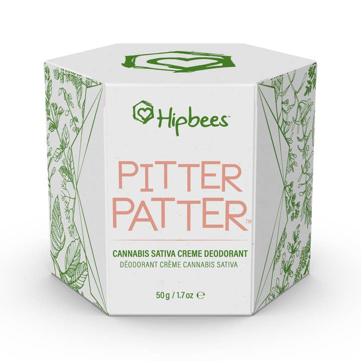 Pitter Patter™ Natural Deodorant for wholesale by Hipbees