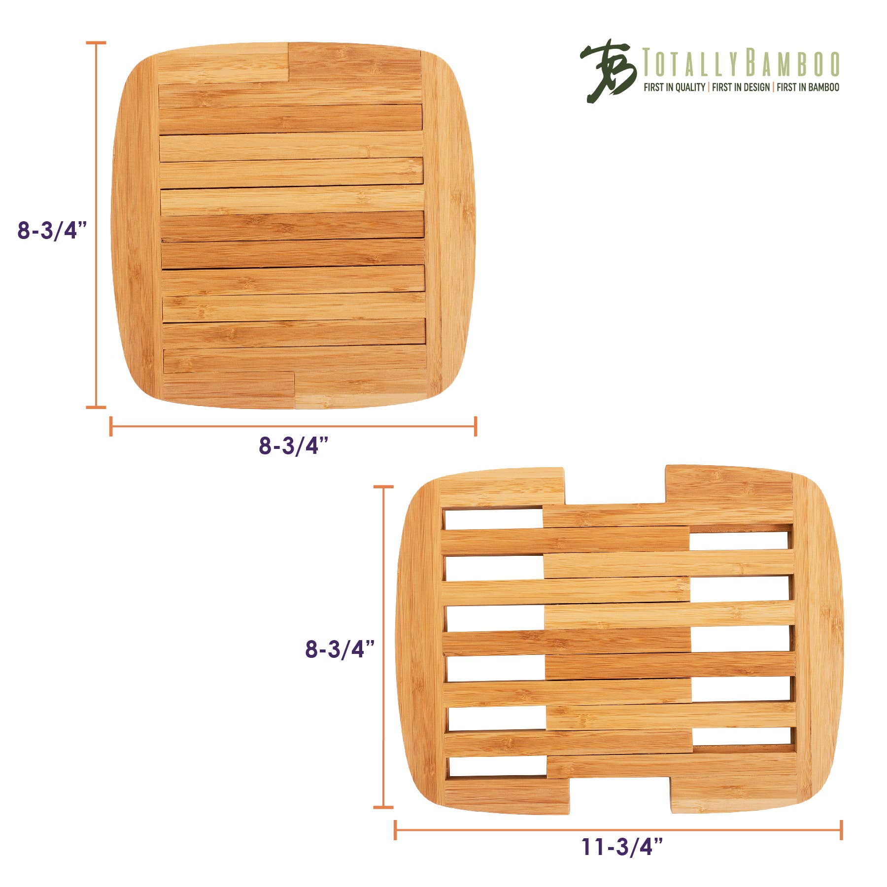 Totally Bamboo - Wholesale Trivet - Expandable Trivet5