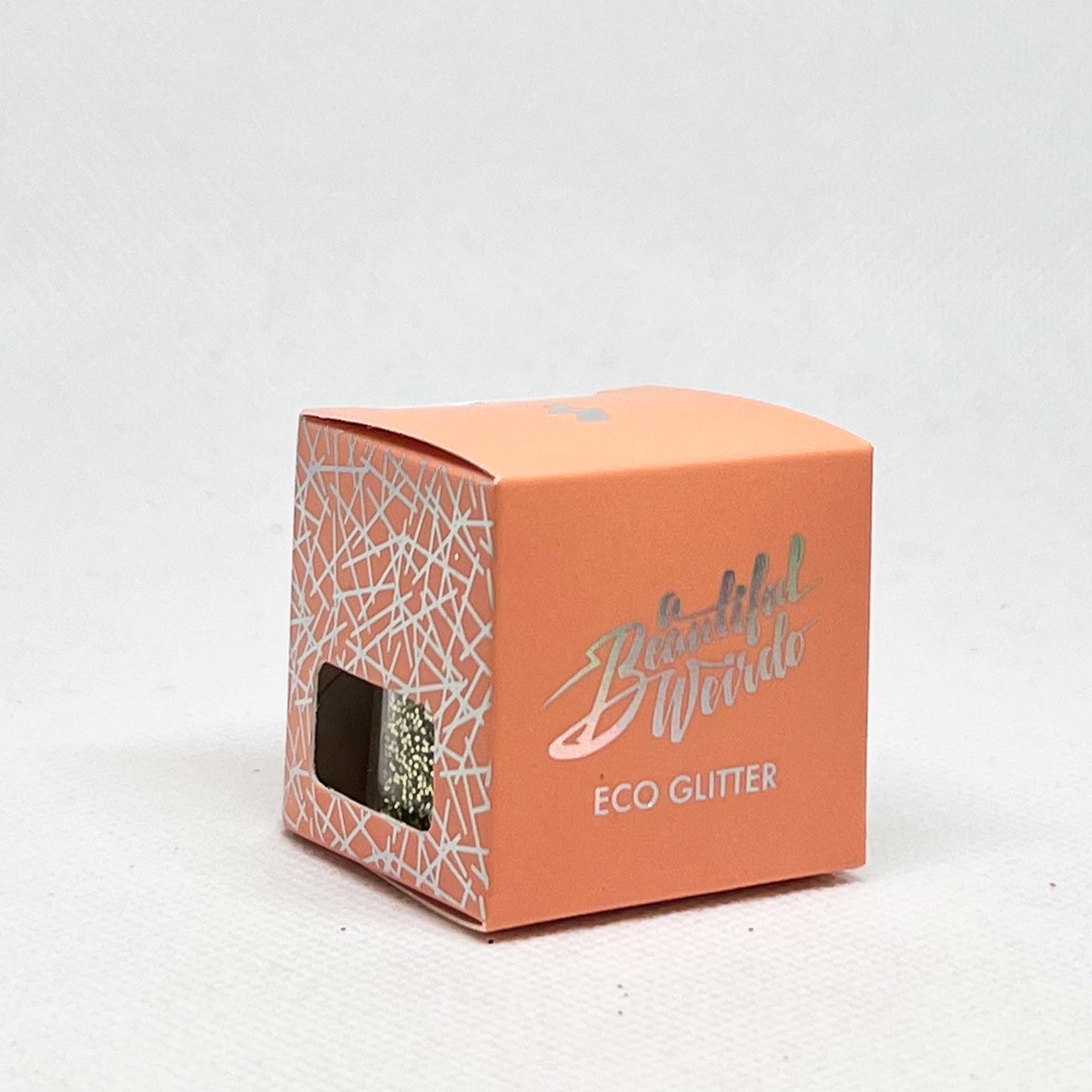 A Beautiful Weirdo™️ Eco Glitter - Wholesale Body glitter/shimmer - BOOGIE NIGHTS GOLD ECO GLITTER - FINE2