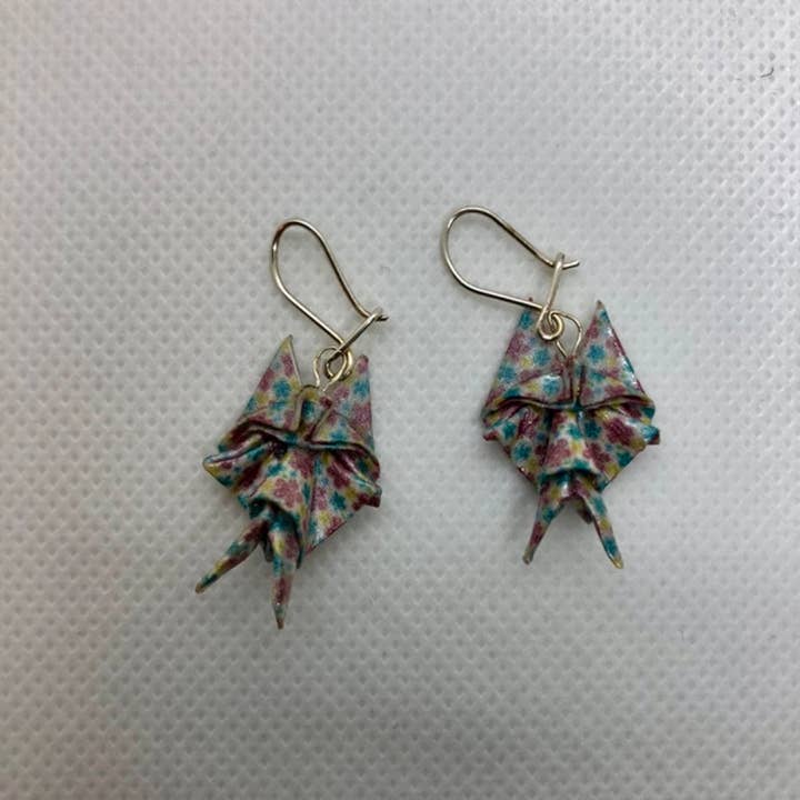 L'éco maison décoration - Wholesale Dangle Earrings - Origami Fairy Earrings9