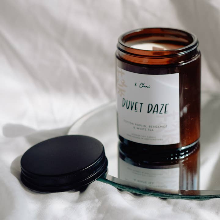 Duvet Daze Soy Candle for wholesale by & Chai