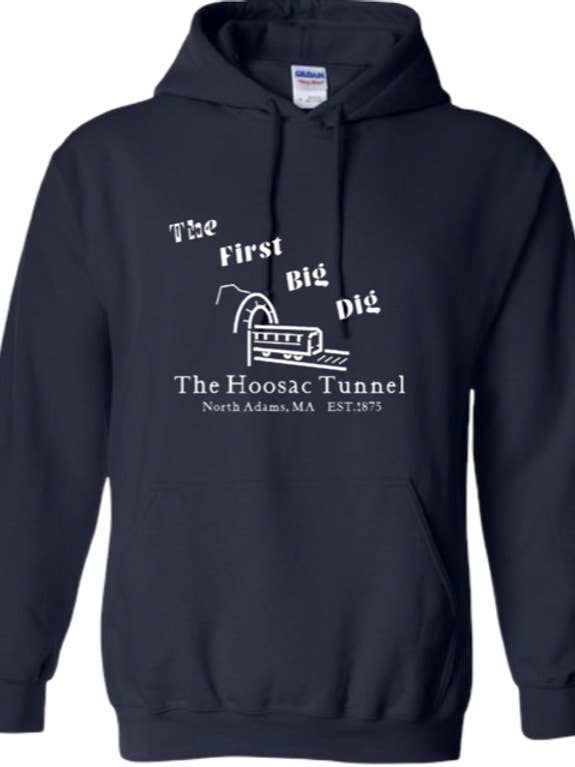 Moletom com capuz Hoosac Tunnel (tamanho P-3GG, 100 ct.) por atacado de 413 Shirts
