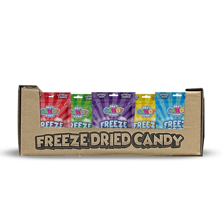 JFL Enterprises - Wholesale Hard Candy - Freeze Dried Candy Assorted Counter Display