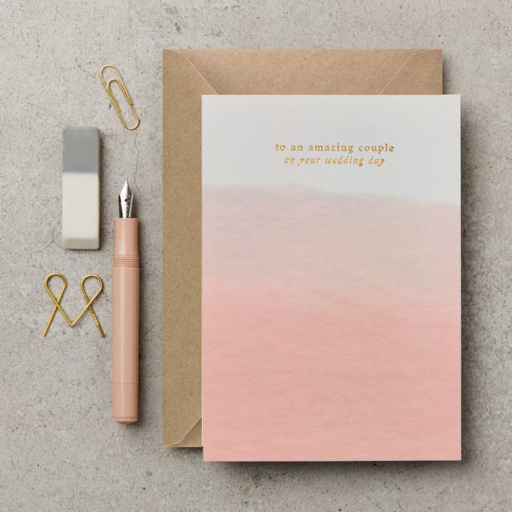 Biglietto di matrimonio per una coppia incredibile per la vendita all'ingrosso da parte di Katie Leamon