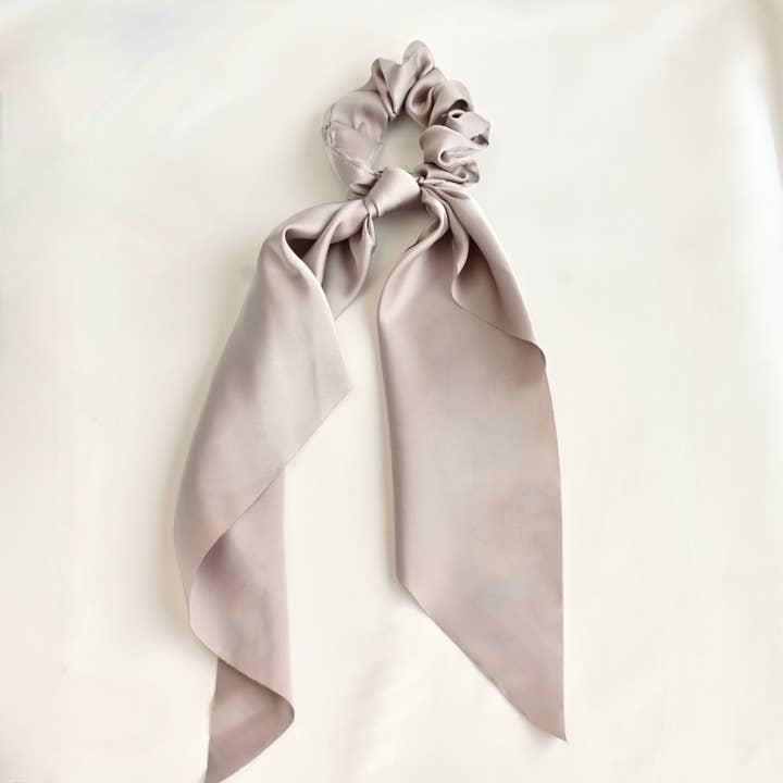 Blueyejewelry - Wholesale Hair Tie - Satin Bow Hair Tie - Satin Ruffled Ribbon Hair Tie 2