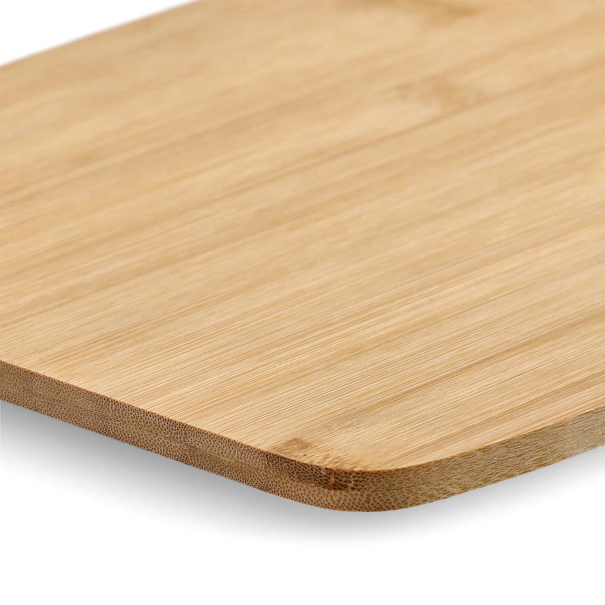 nature Planche à découper M avec trou poignée, en bambou en vente sur Faire7