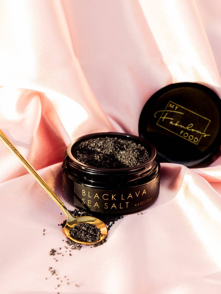 Svart Lava havssalt för wholesale av My Fabulous Food