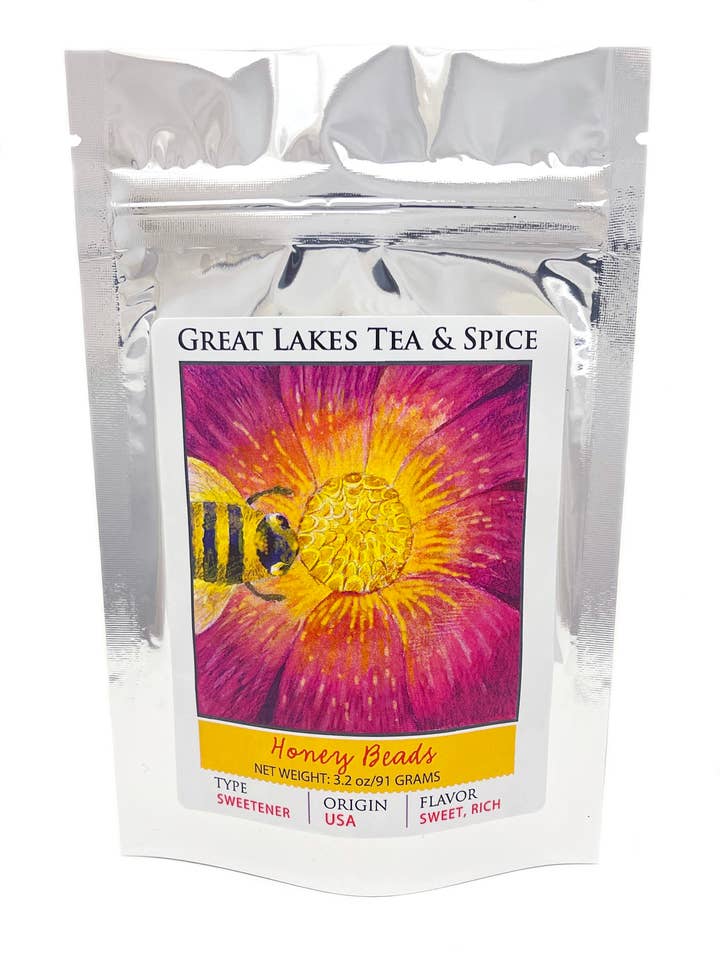 Honey Beads - Best Sweetener Ever for wholesale by Great Lakes Tea & Spice