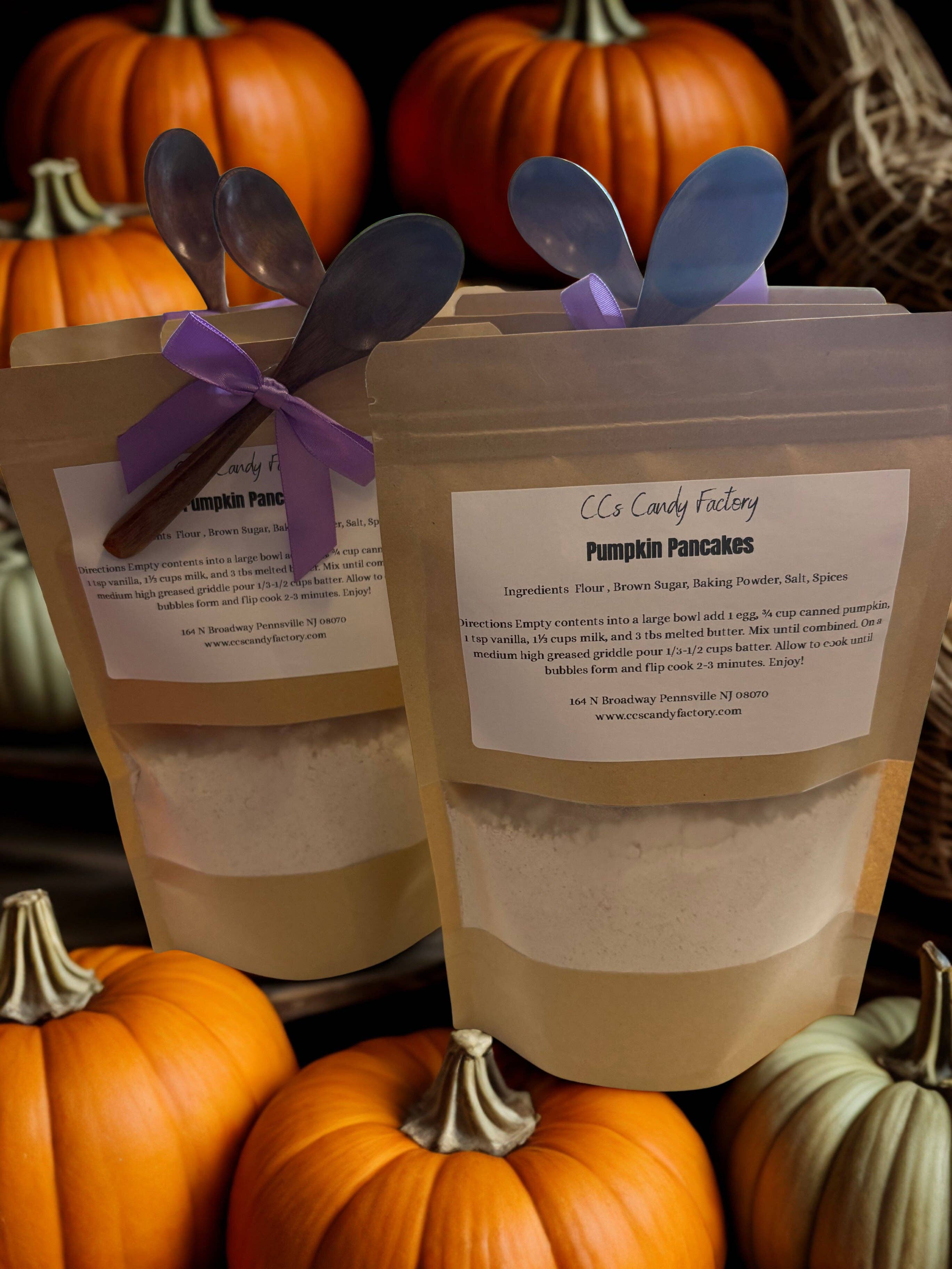 CC’s Candy Factory - Wholesale Pancake Mix - Sourdough Pumpkin Pancake Starter Kit